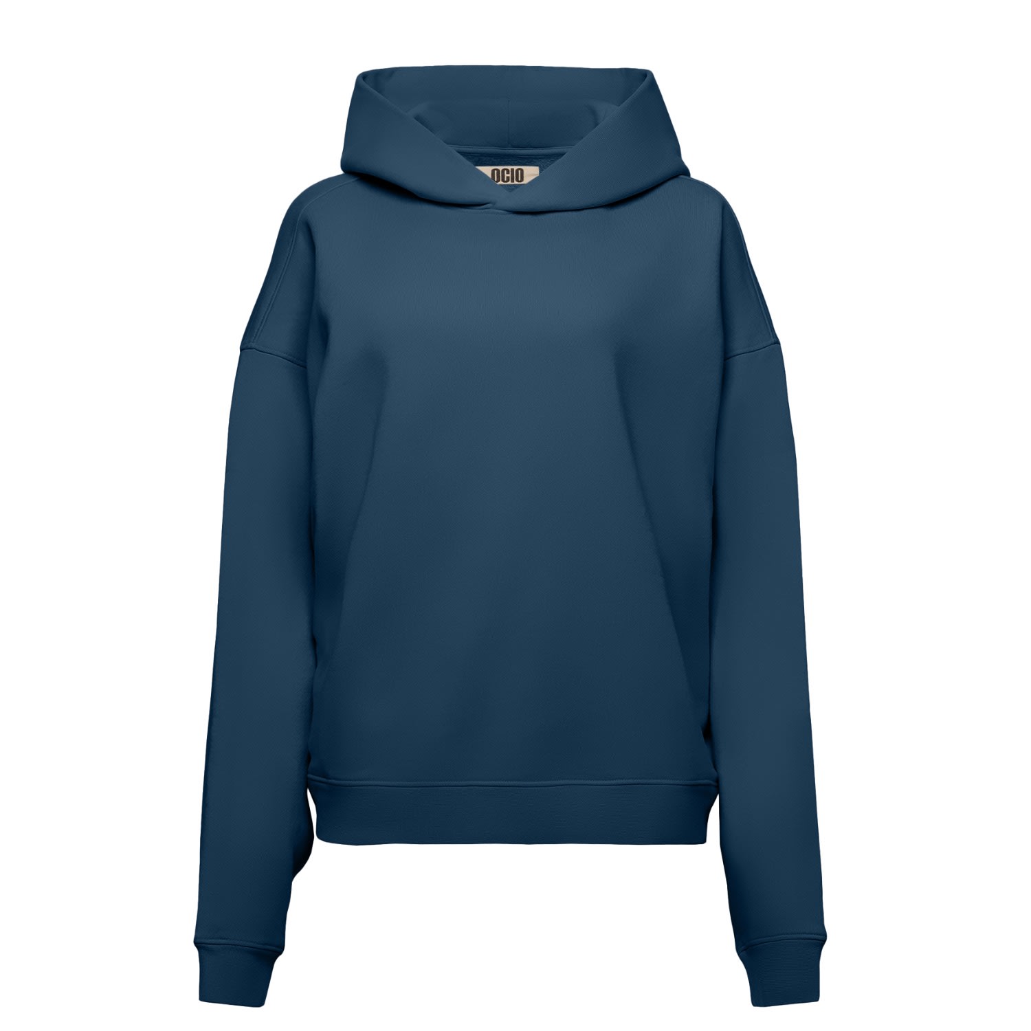 Ocio Leisurewear Blue Women's Oversized Hoodie In Cove In Blue