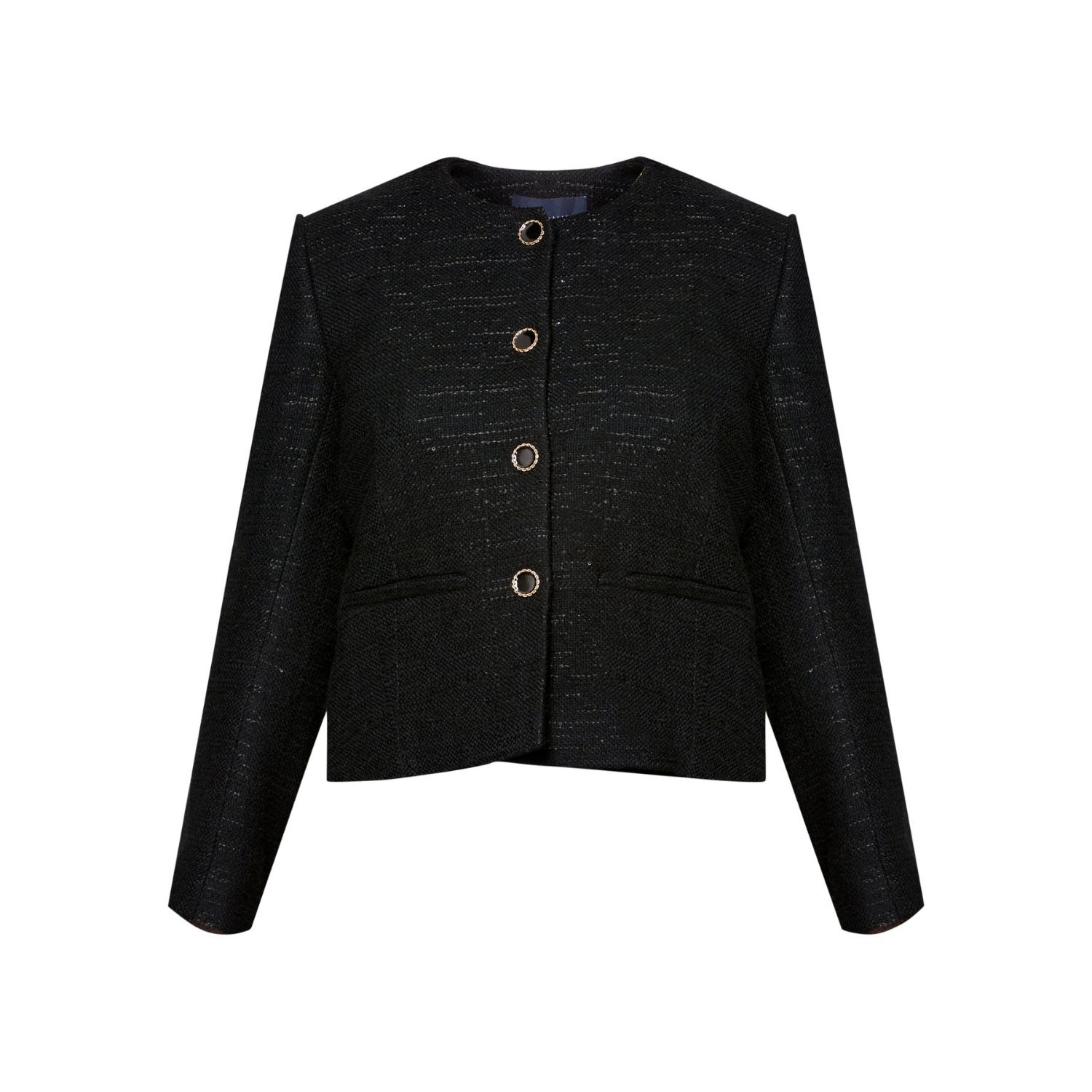 Helen Mcalinden Women's Cassandra Black Boucle Jacket In Black