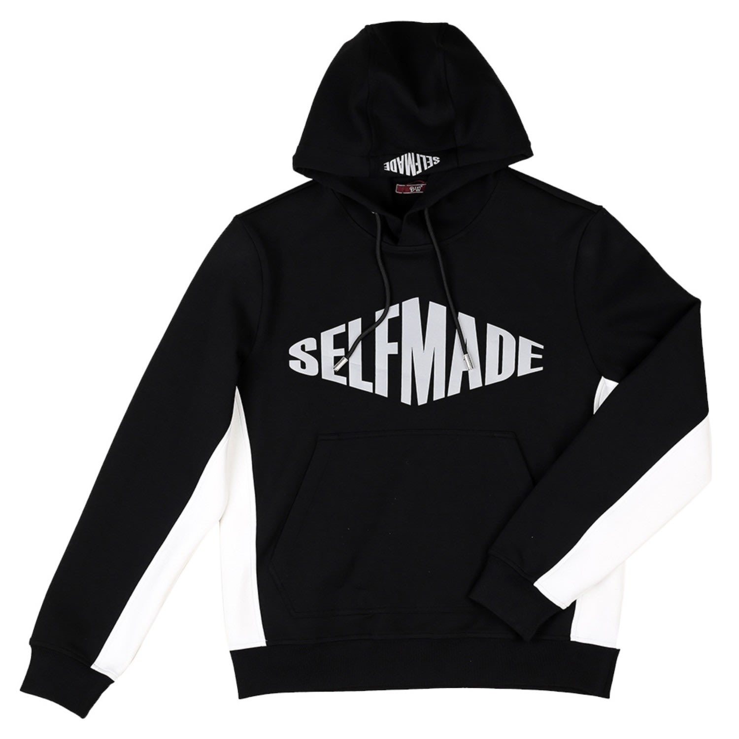 Self-Made Hoodie - Black Medium David Wej