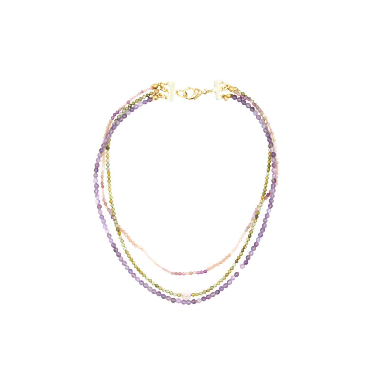 Sita Nevado Women's Pink / Purple Maggie Necklace - Purple