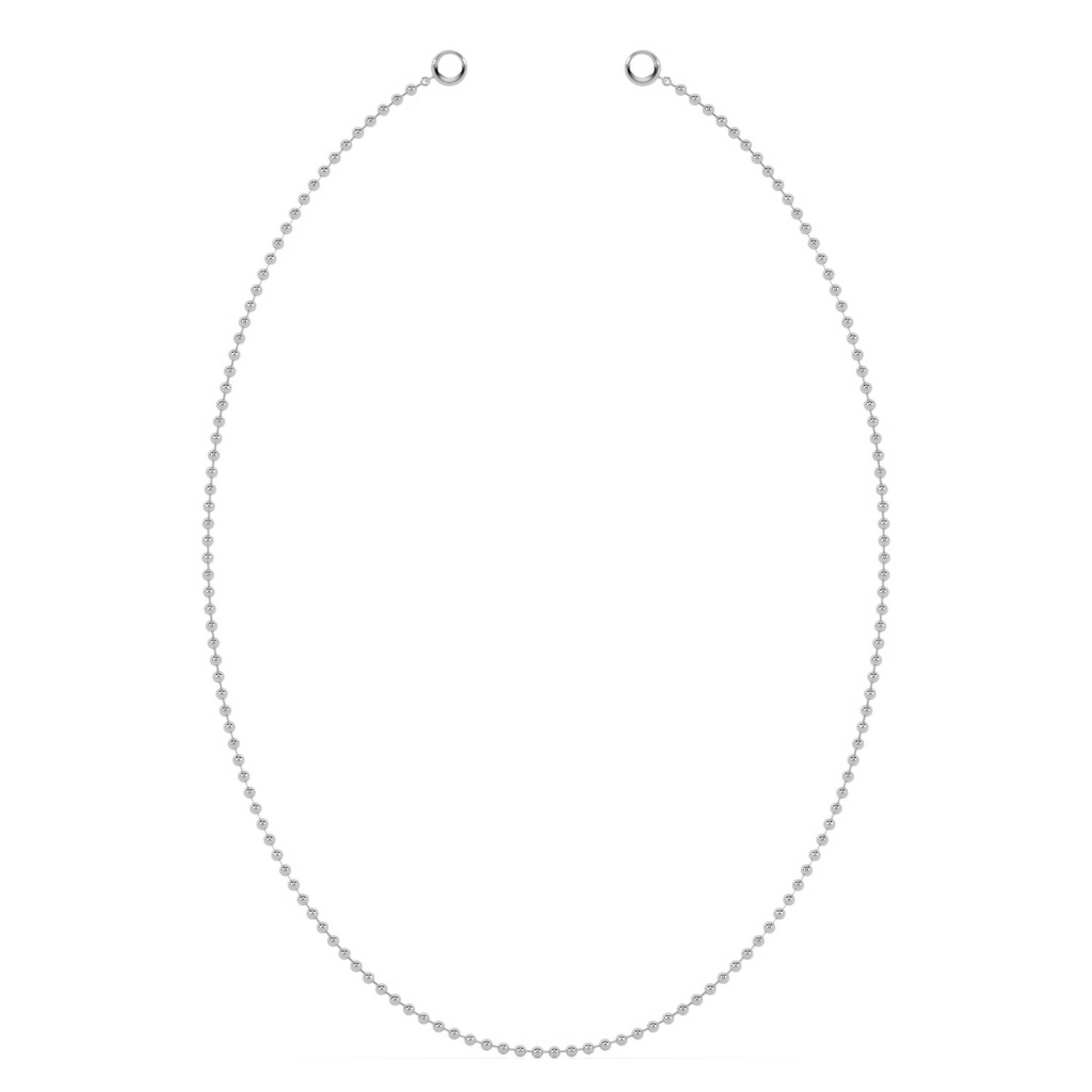 Women’s Silver Maxi Sphere Sunglass Chain Oni Fine Jewelry