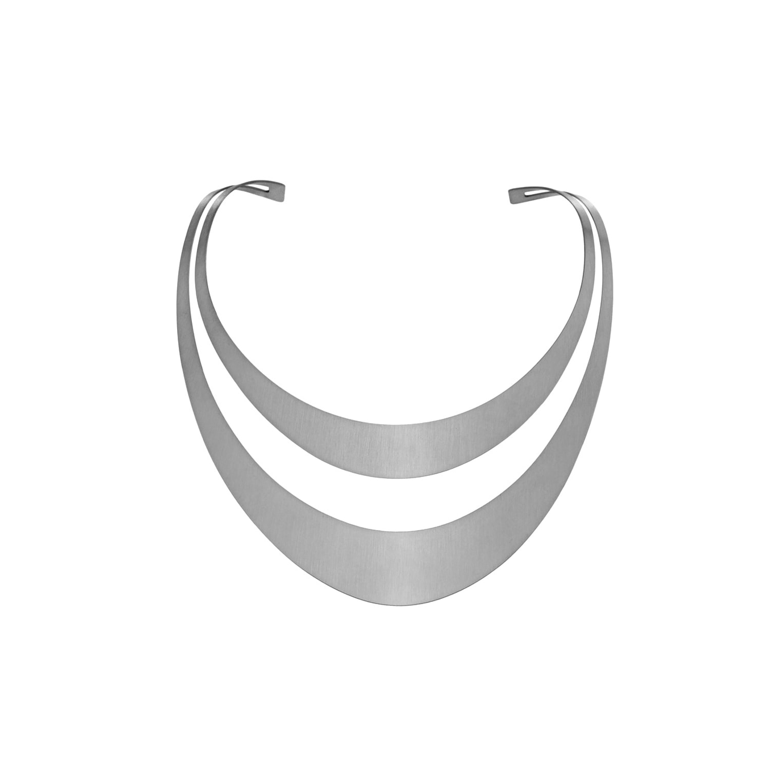 Hota Hota Jewellery Women's Silver Inception Necklace – Matte