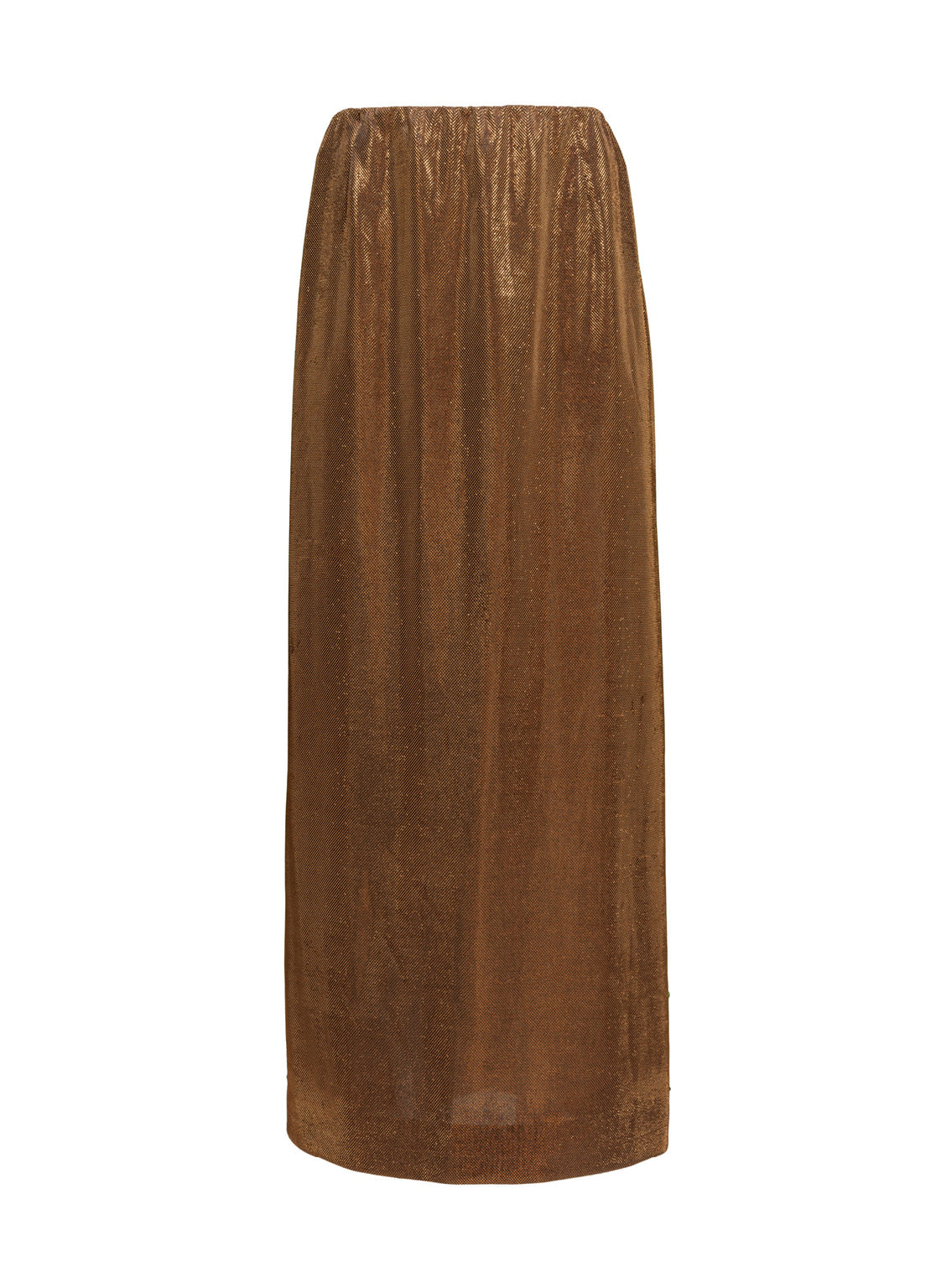 Women’s Yellow / Orange / Brown Heda Maxi Skirt Extra Small Helene Galwas