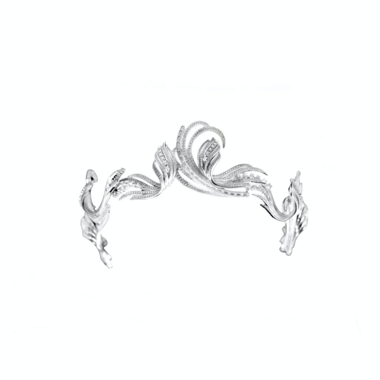 Stephanie Browne Australia Women's Zoe Headpiece - Silver In Metallic