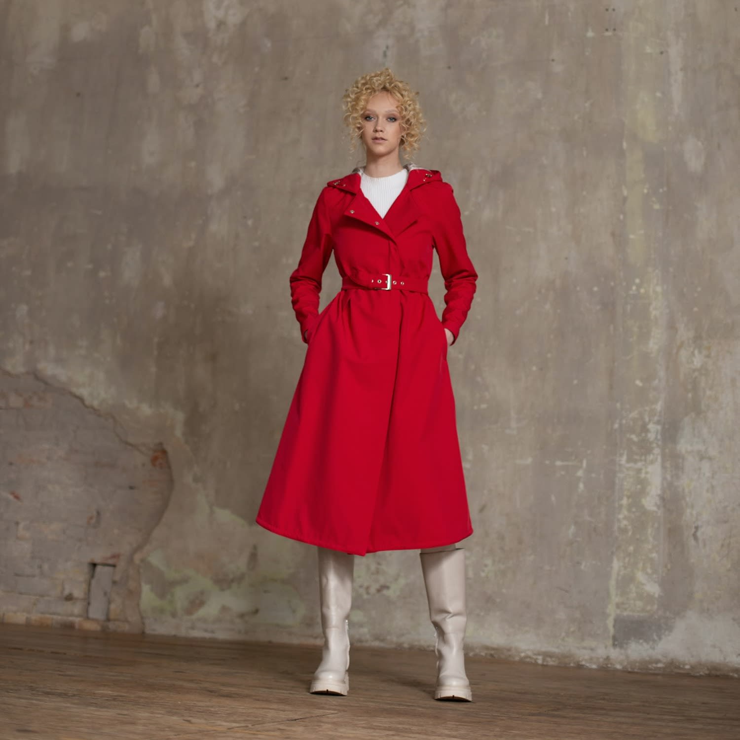 Red coat short online