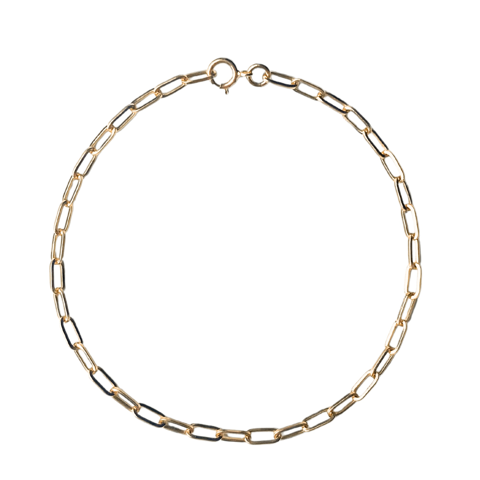 HERSELF COLLECTIONS WOMEN'S FAIRMINED GOLD BLEEKER STREET CHAIN BRACELET