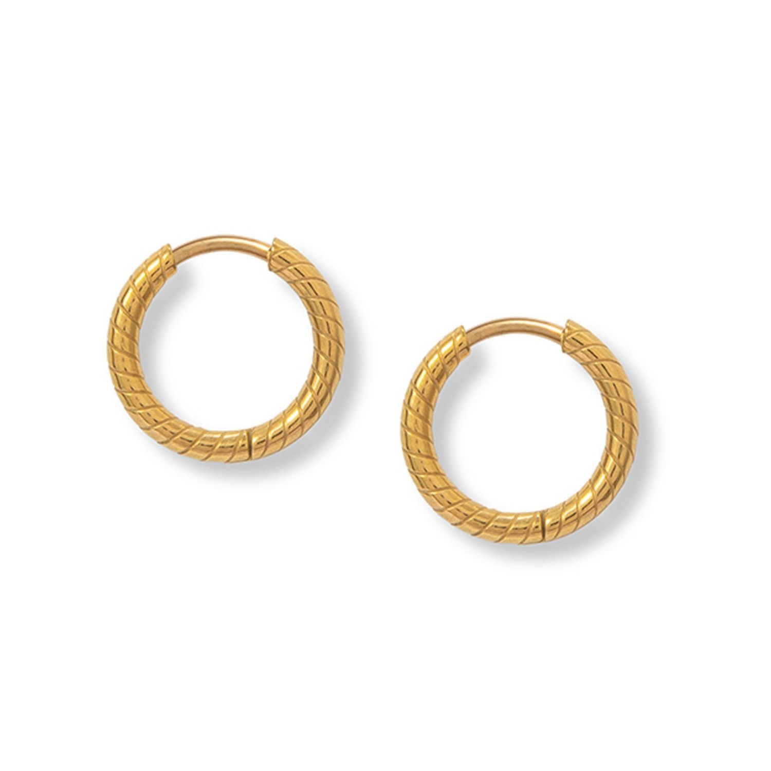 A Weathered Penny Women's Gold Seren Hoops In Gold