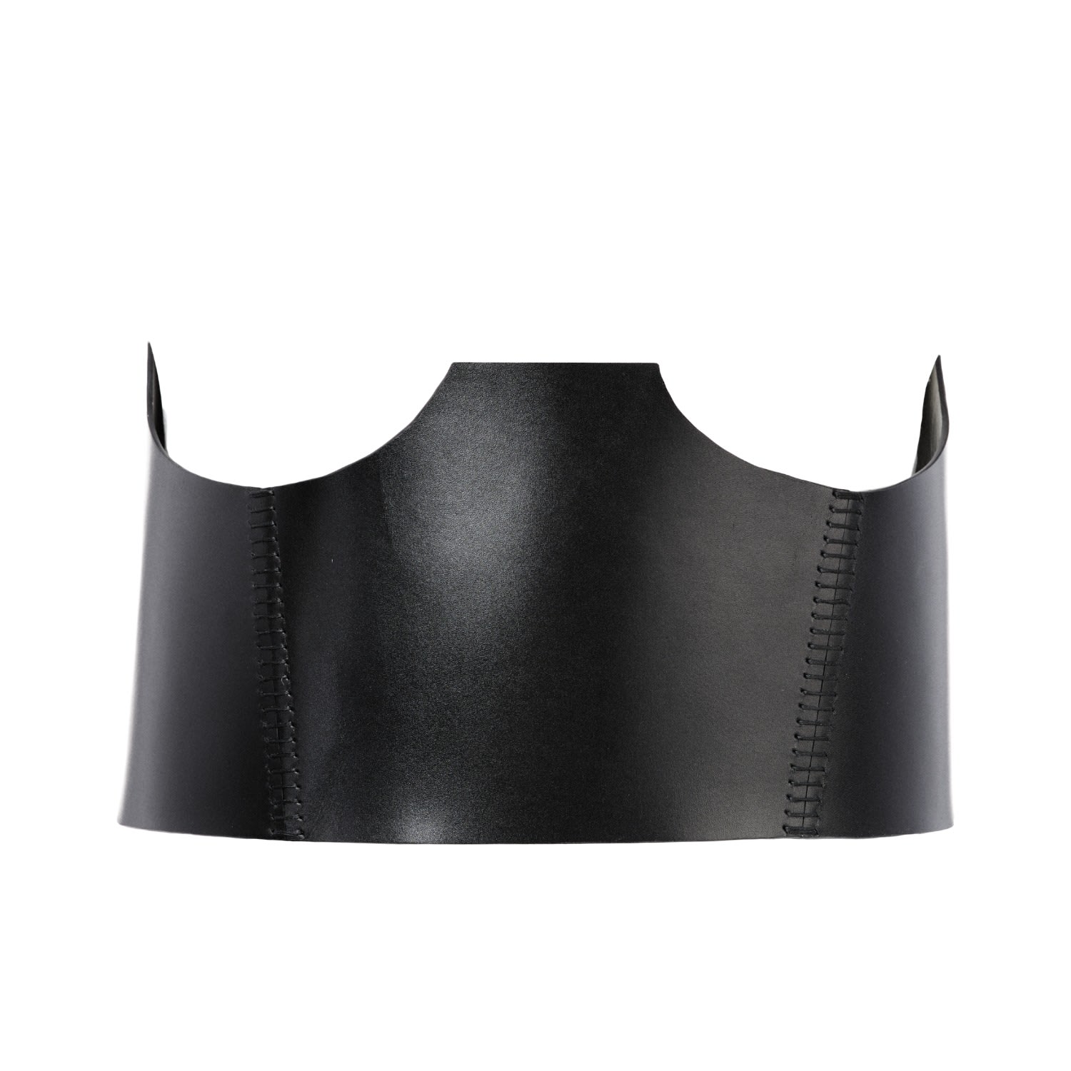 Plik X Haya Women's Under Bust Wide Black Corset Belt Frida In Black