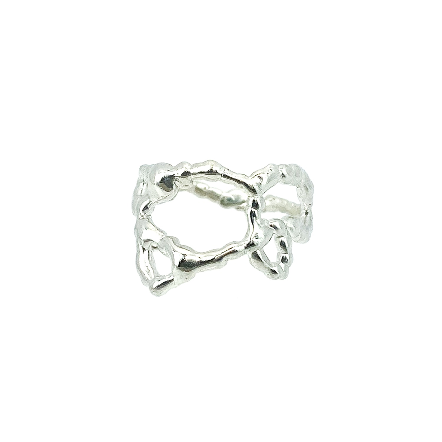 Women’s Silver Cluster Ring N. One Karen Kriegel