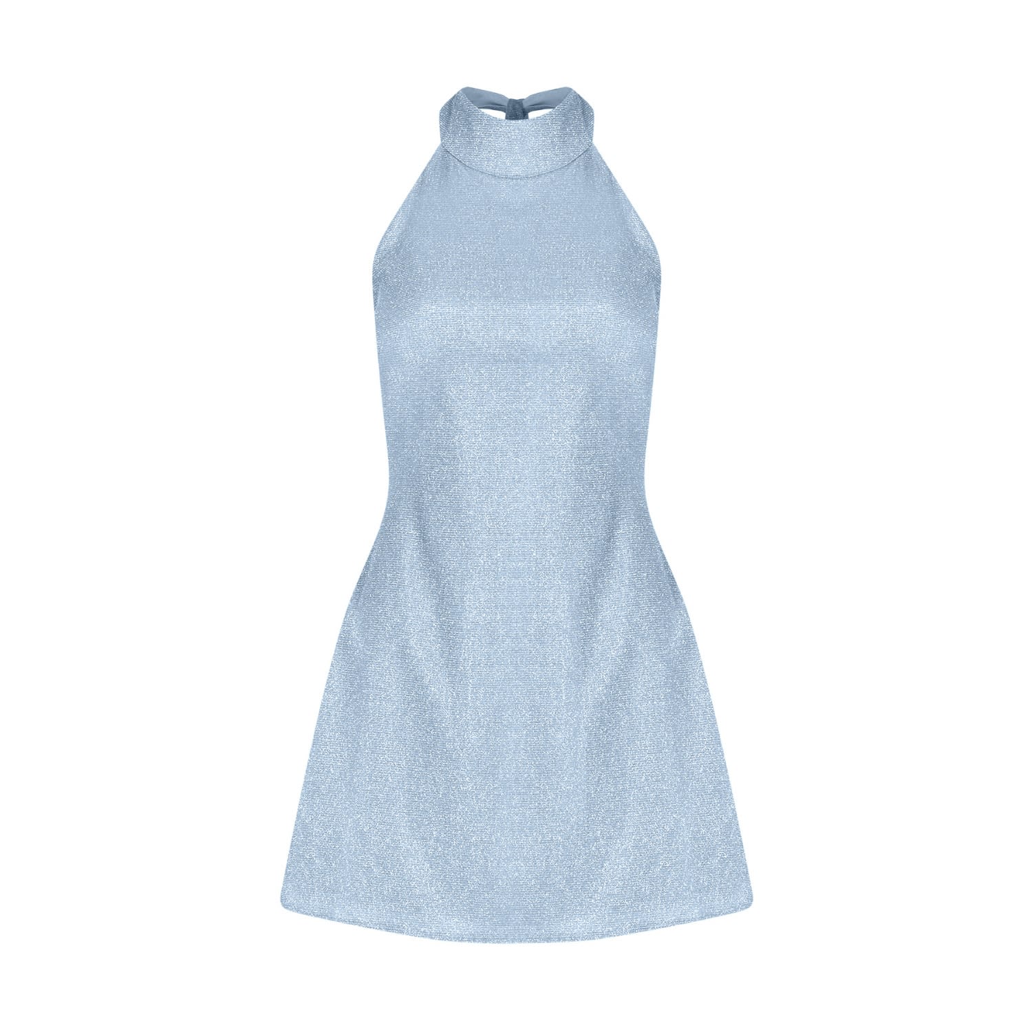 Alive New York City Women's Baby Blue Skyshine Mini Dress