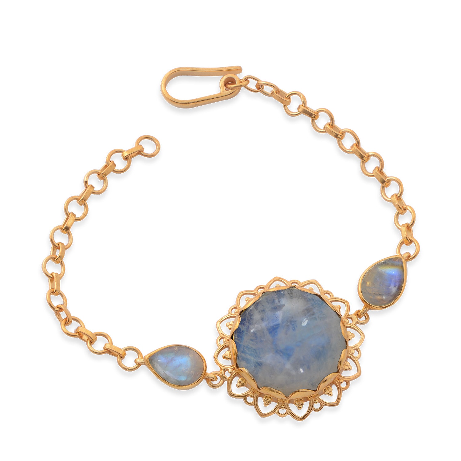 Emma Chapman Jewels Women's White Amli Moonstone Bracelet