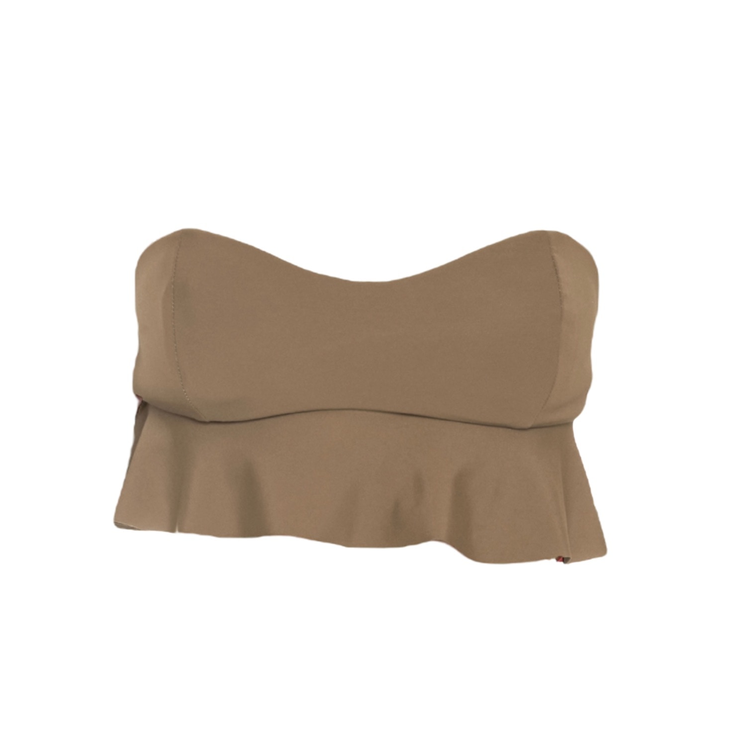 Rêve De Rive Women's Lune Pecan Brown Bikini Top In Brown