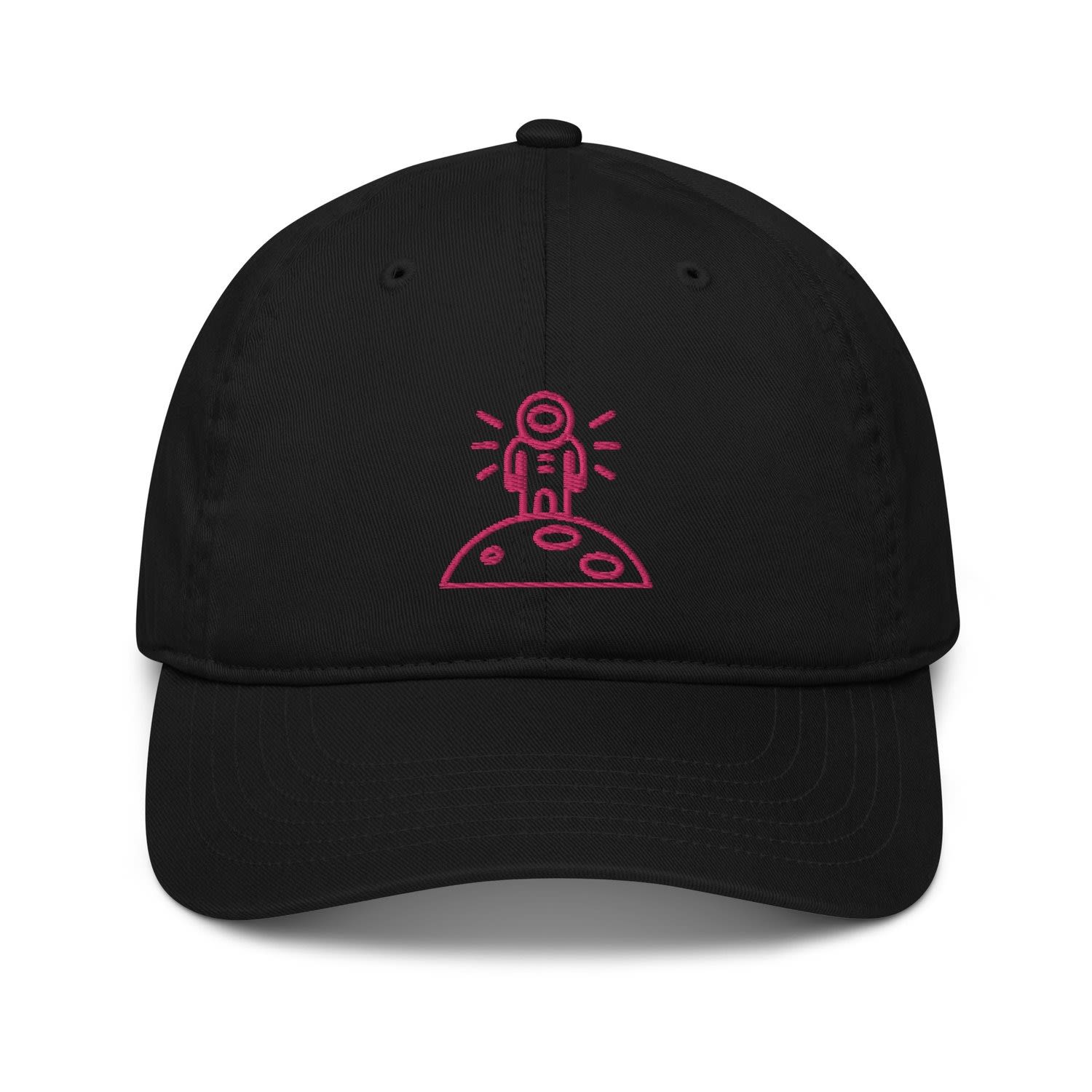 Quillattire Men's Black Man On The Moon Cap In Black