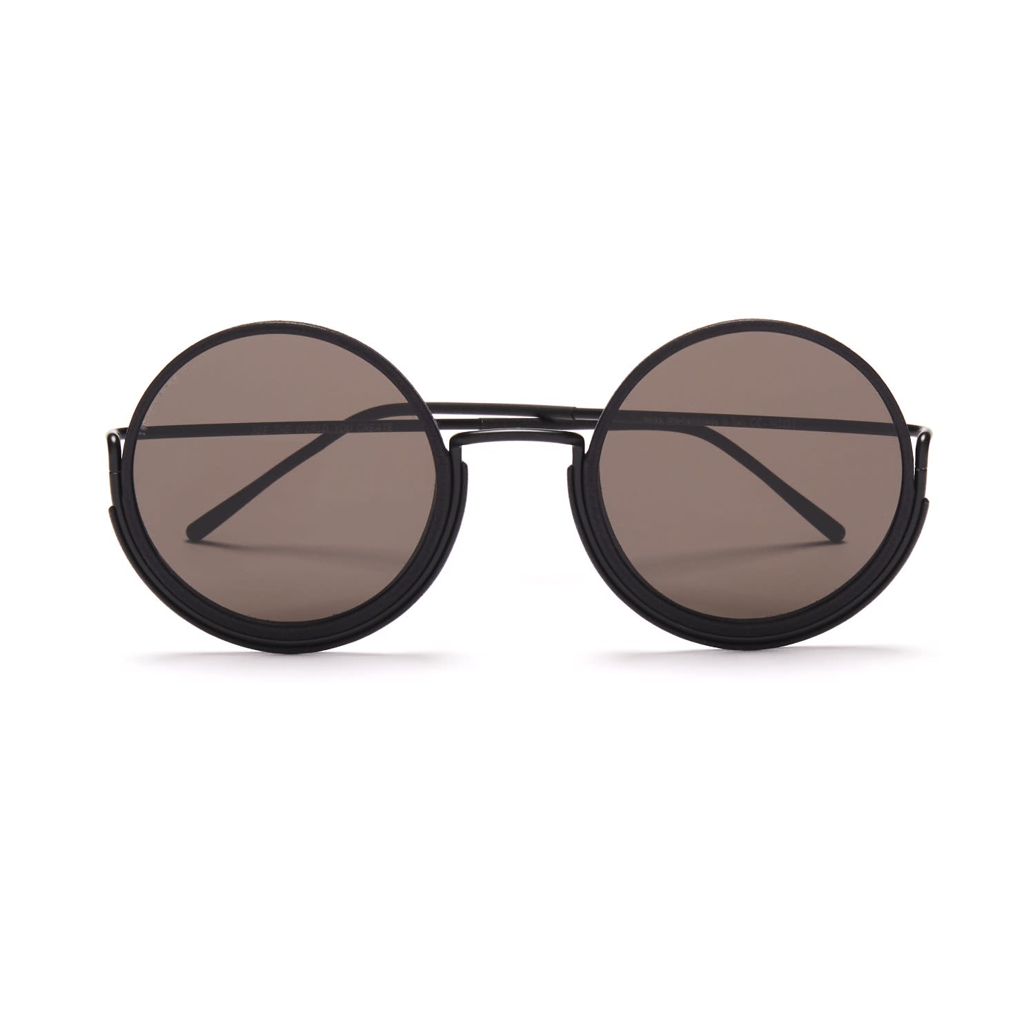 black wire sunglasses