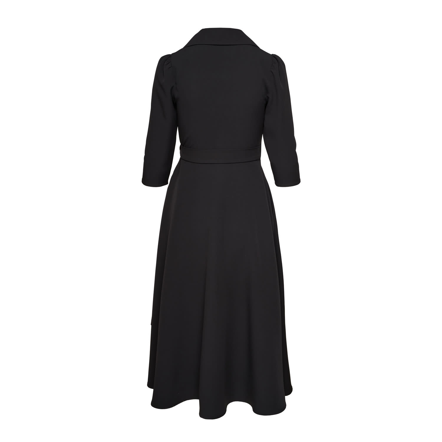 midi-black-wrap-shirt-dress-