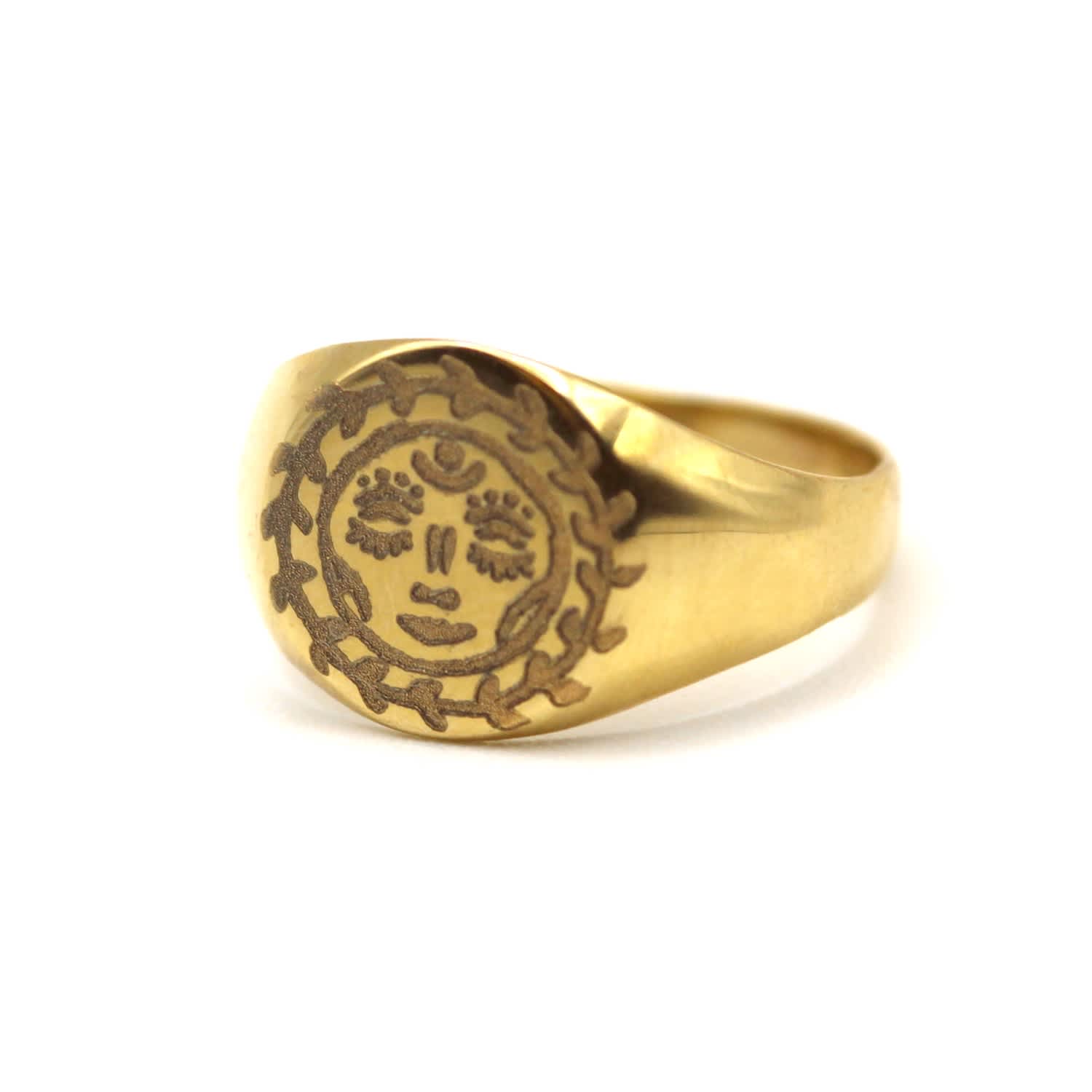 Bronze Happy Sun Ring Bronze Happy Sun Ring