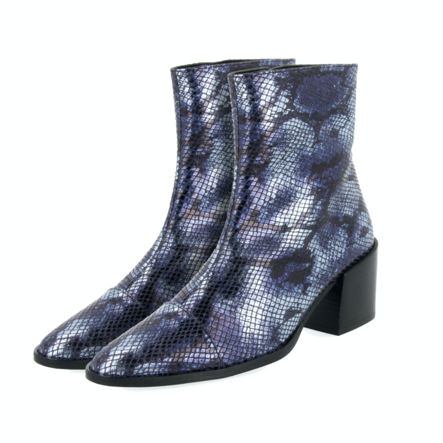 Women’s Blue Billie Metallic 4 Uk Atelier De Charlotte