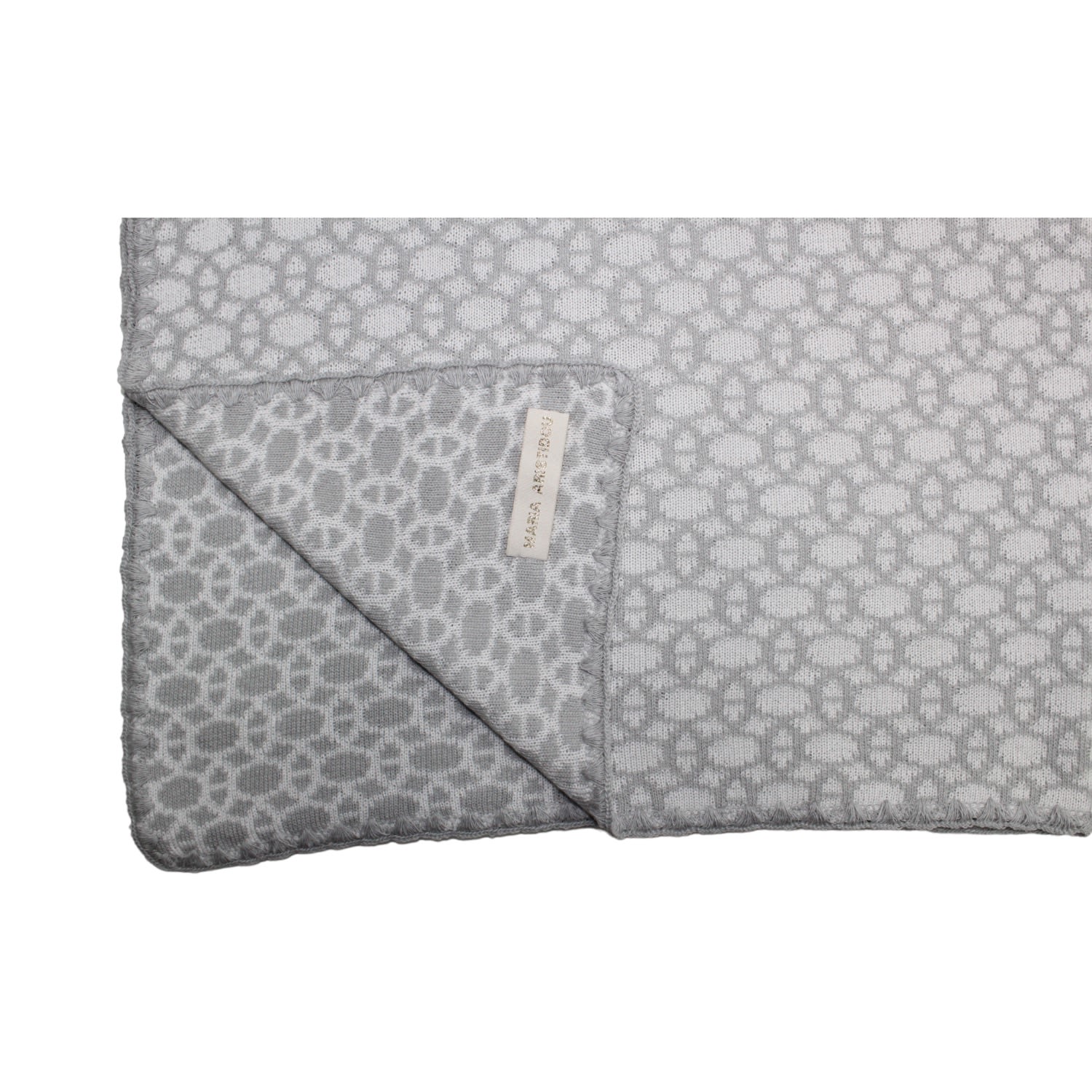 Maria Aristidou Baby Blanket - Grey In Gray