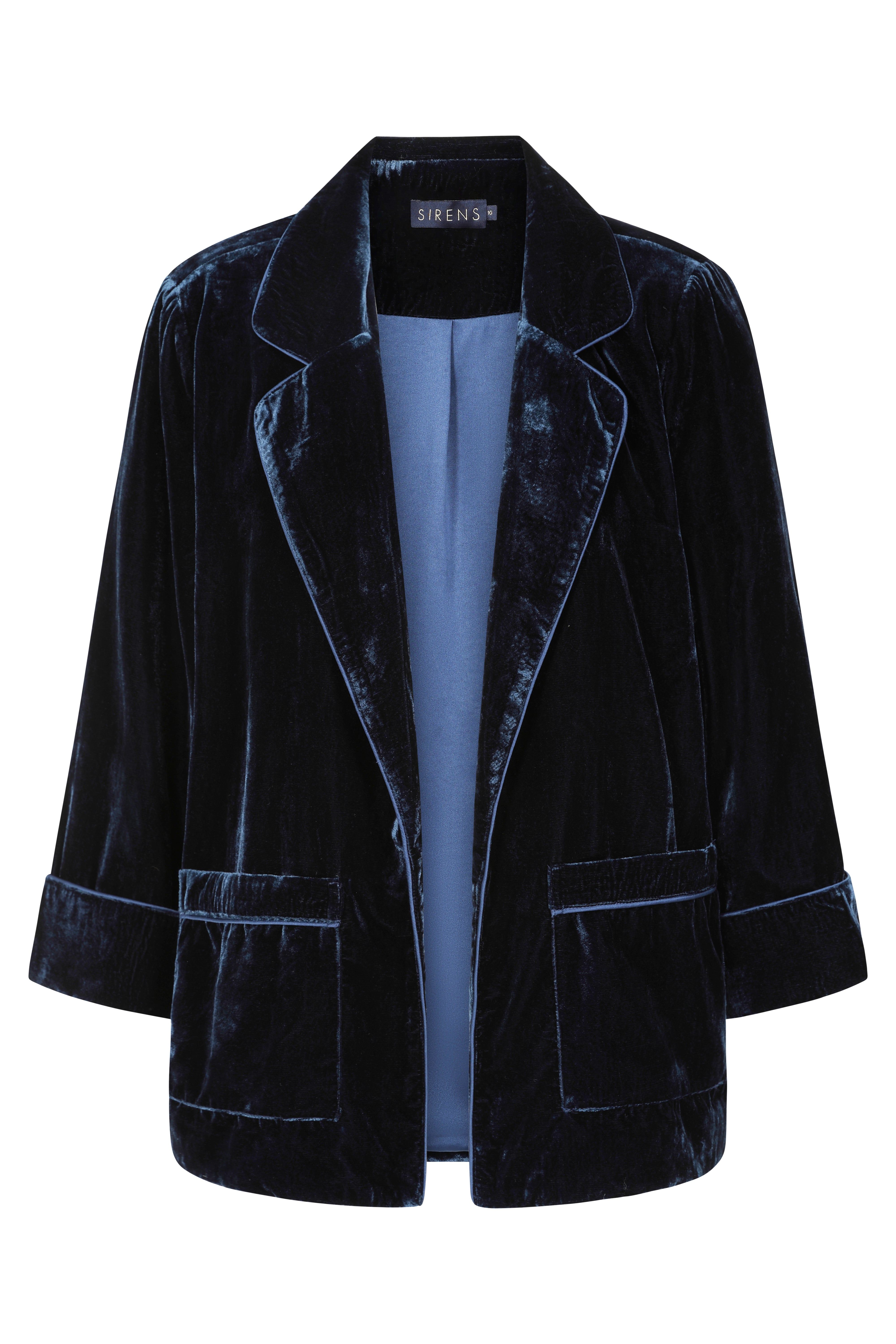 Sirens London Women's Blue Dublin Blazer In Blue