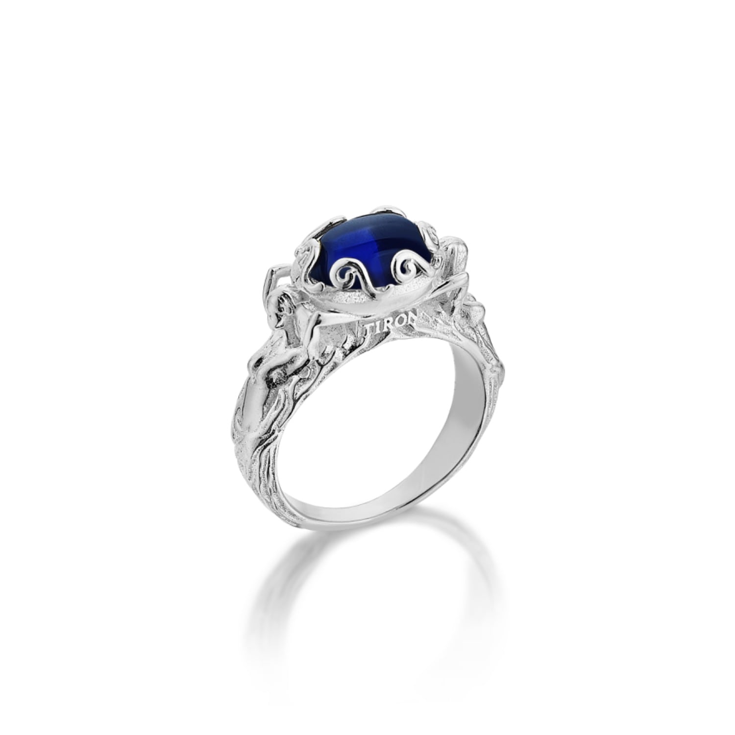 Tiron Women's Magma Silva Silver Ring