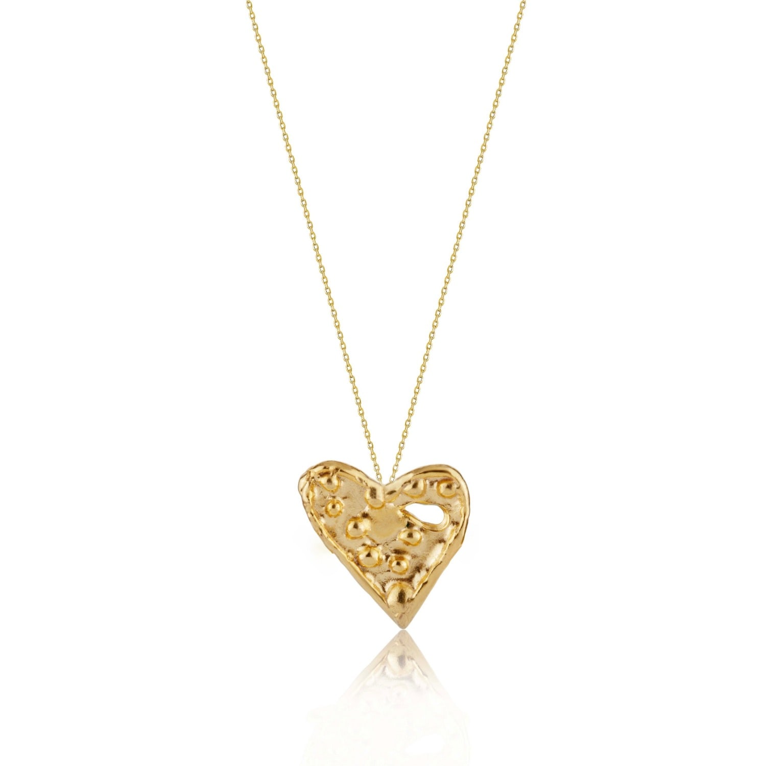 Cansui Design Women's Gold One Love Necklace