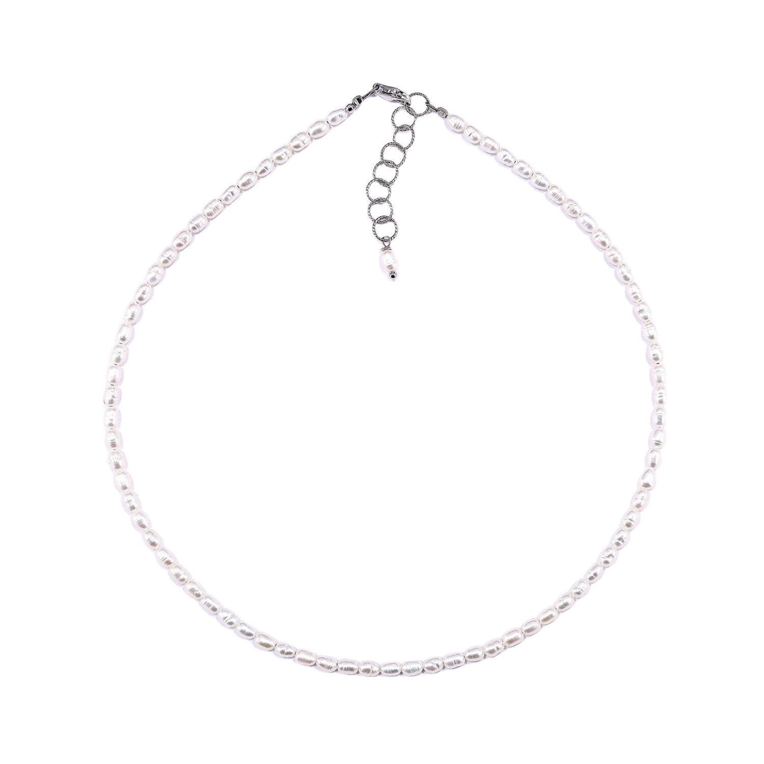 Women's White Mini Pearl Choker | Mineralgems ✩ Studio