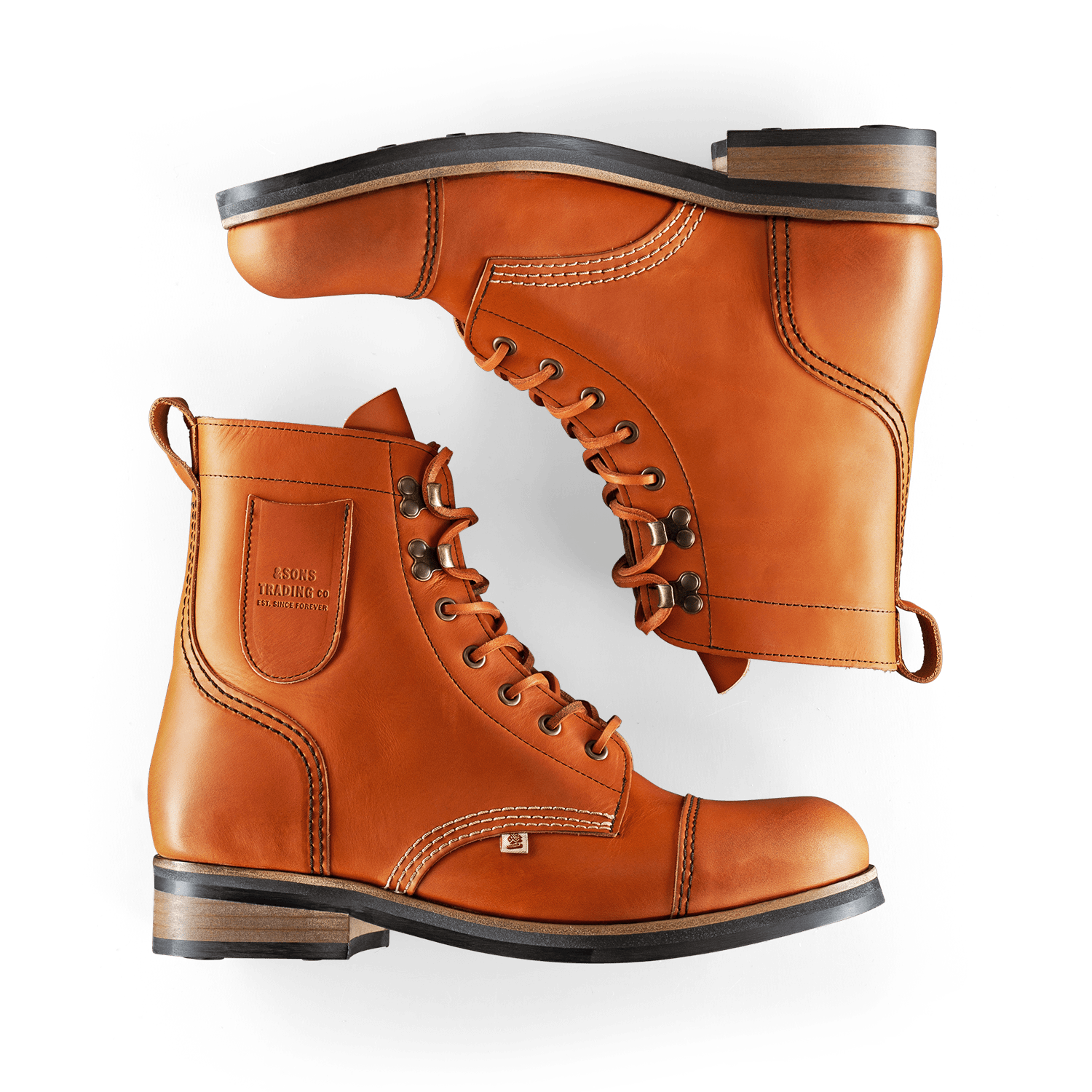 Men’s &Sons The Drover Boot Tan 12 Uk &Sons Trading Co