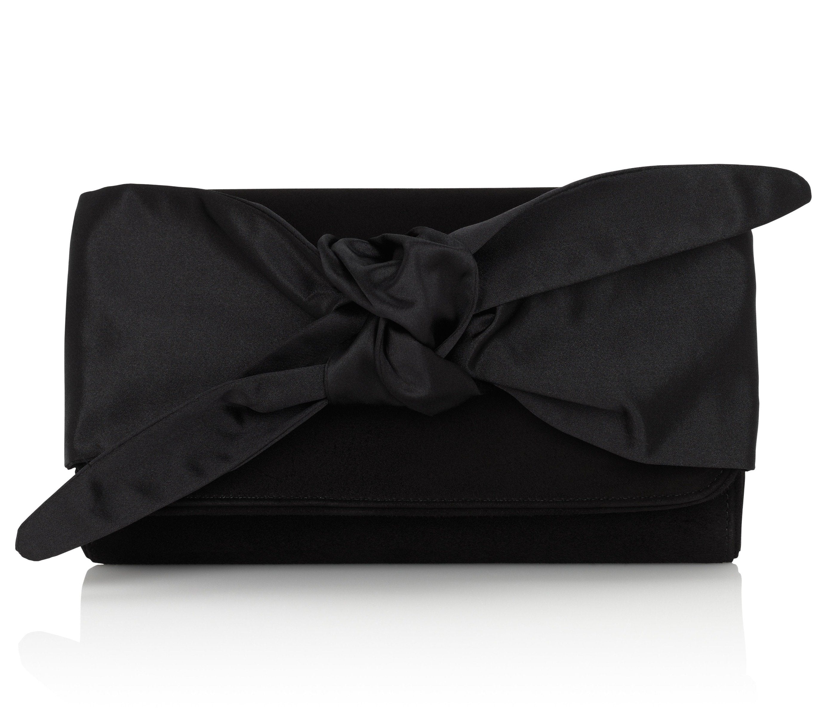 Women’s Black Florence Clutch Jet One Size Emmy London