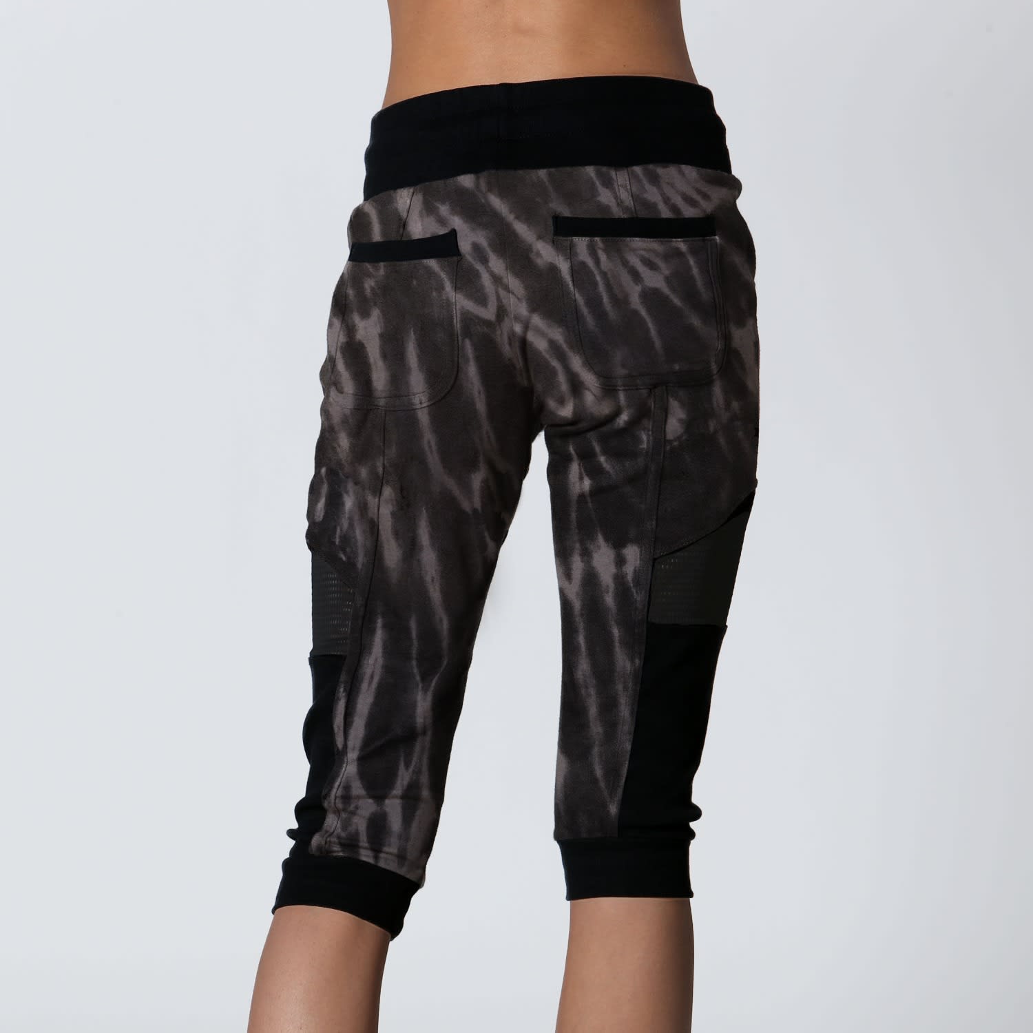 Spiral Tie Dye Capri Jogger (S) liz marino Wolf & Badger