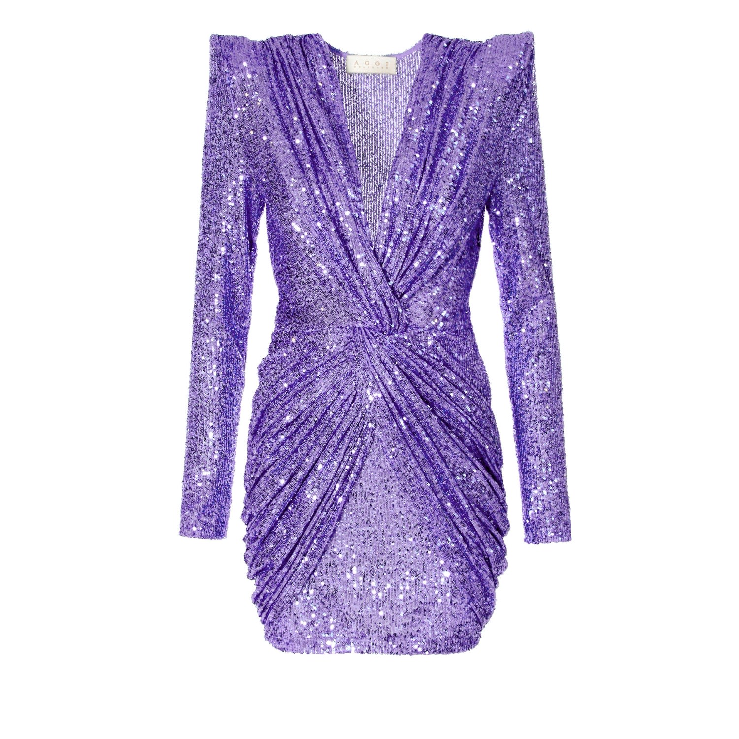Aggi By Halewski Women's Pink / Purple Jennifer Purple Opulence Dress In Pink/purple