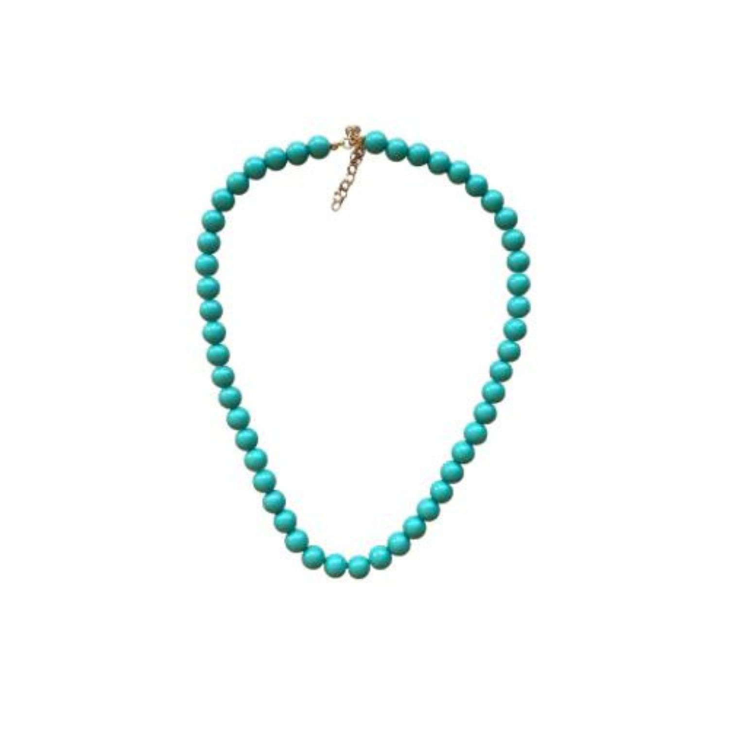 Women’s Blue / Green Aqua Serabead Necklace Large Serabondy