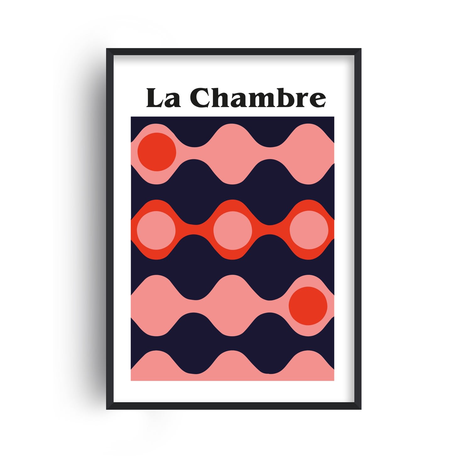 La Chambre French Bedroom Gicle Retro Art Print A3 Fanclub