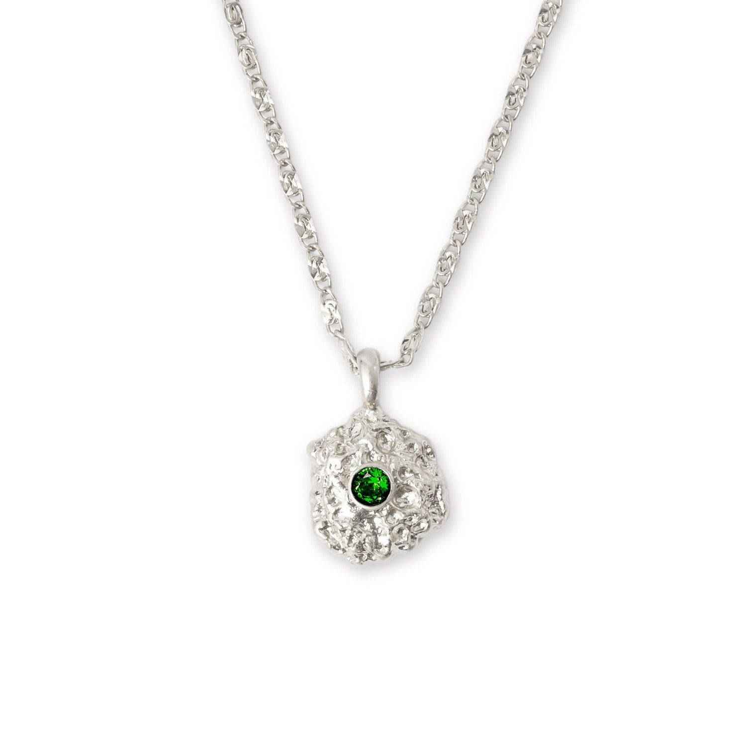 Classicharms Shayla Molten Cubic Zirconia Pendant Necklace