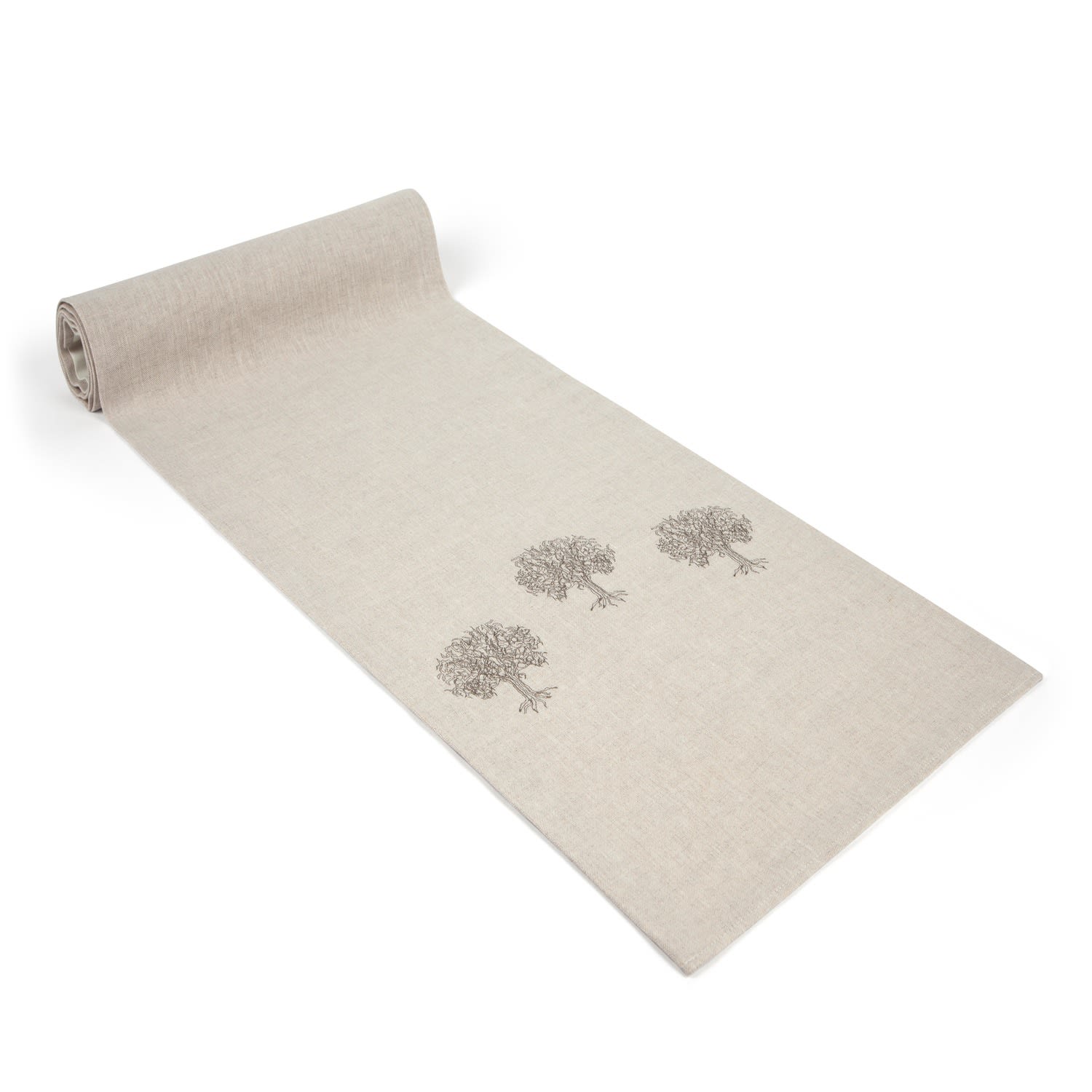 Neutrals Tree Of Life Runner Irish Linen House