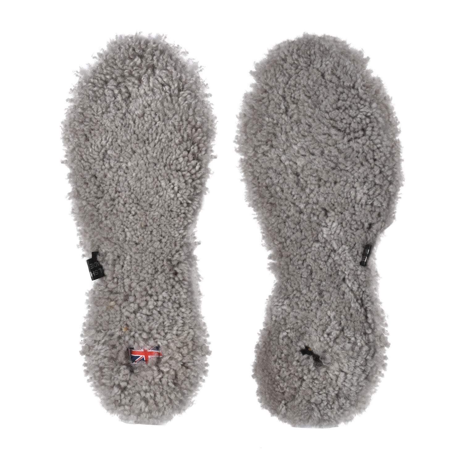 Owen Barry Women's Grey Swedish Sheepskin Insoles - Mole