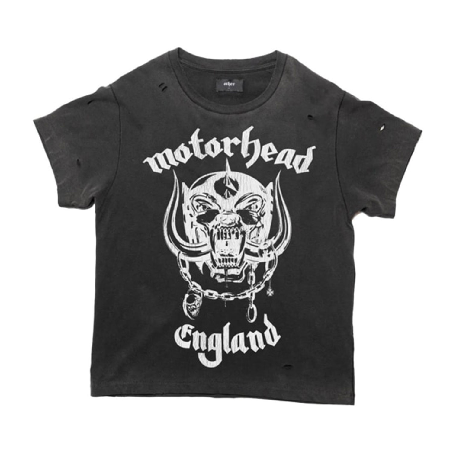 Women’s Motorhead - England - Vintage Band T-Shirt - Heavy Relic Black Large OTHER UK