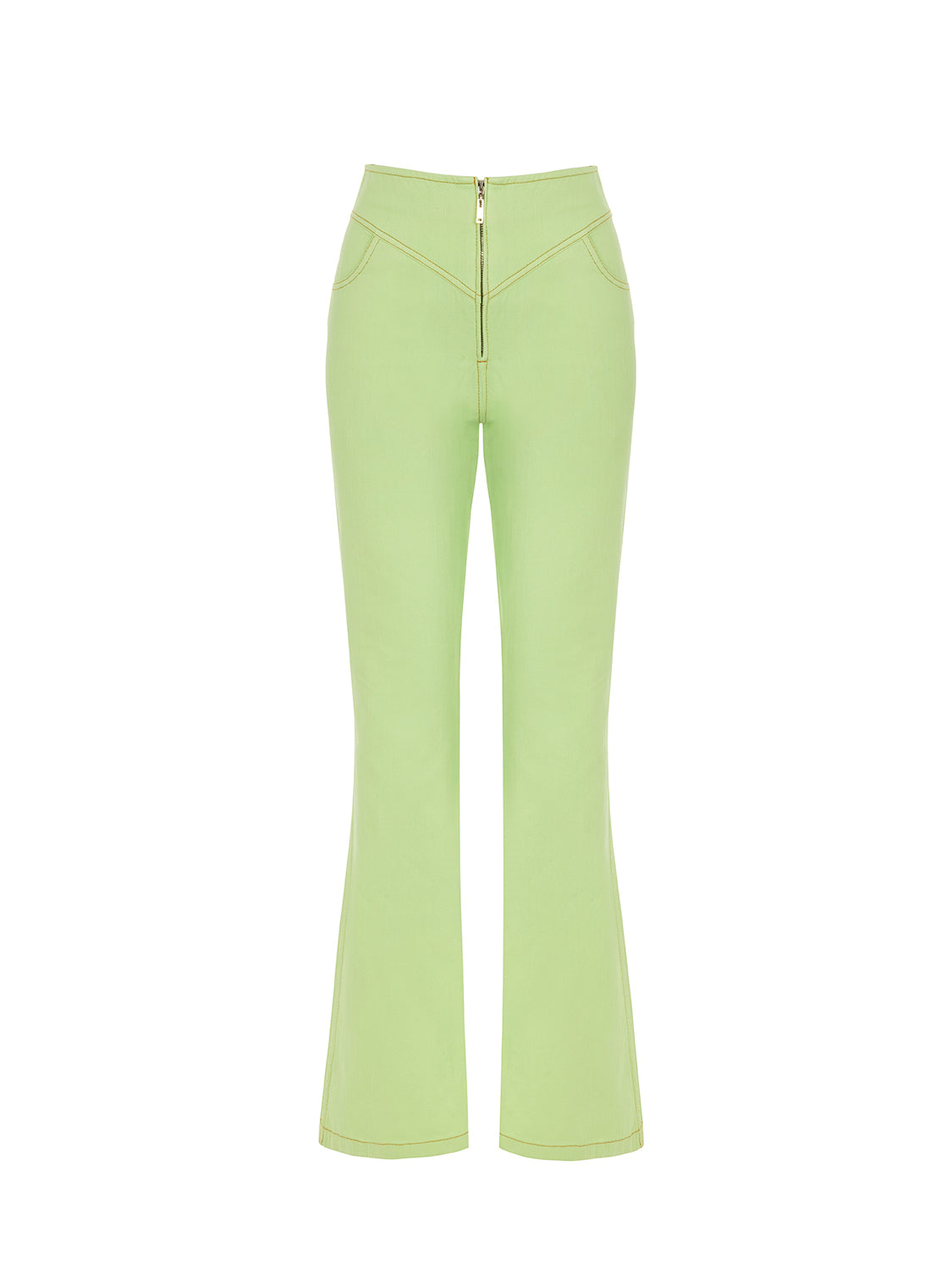 Green Wide Leg Jeans Extra Small Nocturne