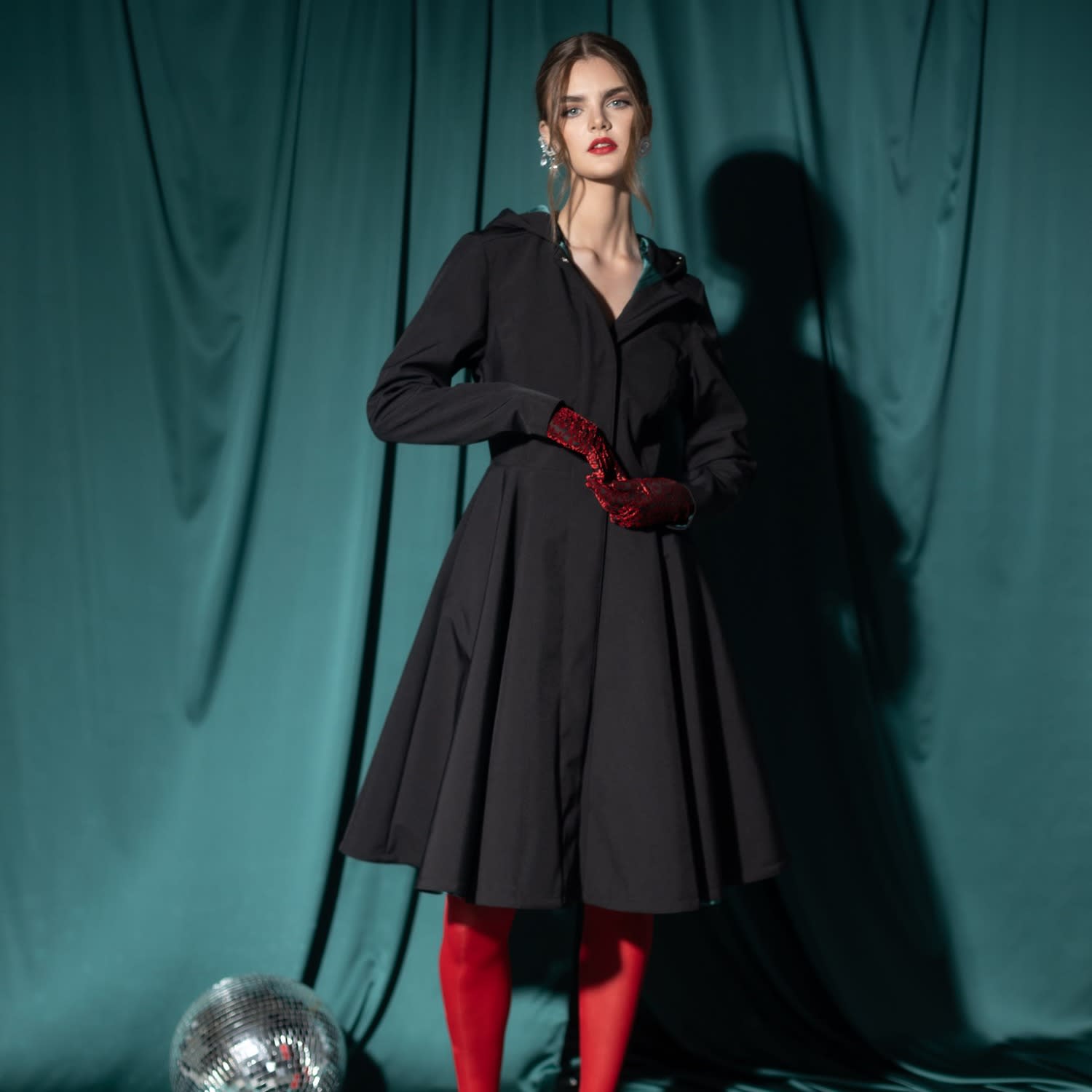 green dress black jacket V-Neck Long Sleeves Appliques A-Line Boho Wedding Dress – Liymc