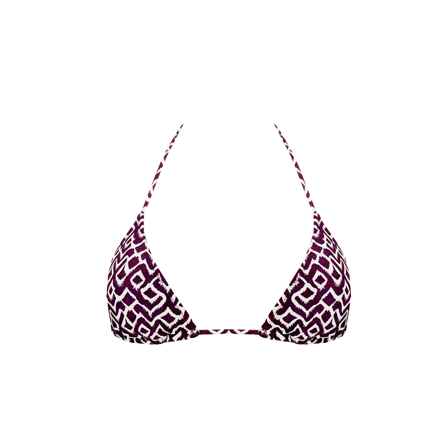 Siguelsol Women's Pink / Purple Plum Triangle Top
