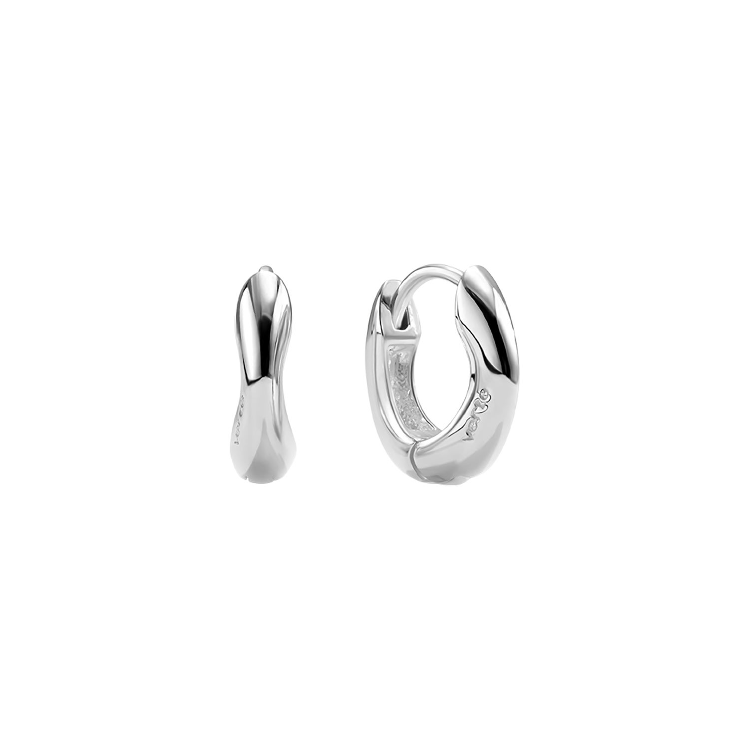 Women’s 925 Silver Fado Earring - Silver Verte