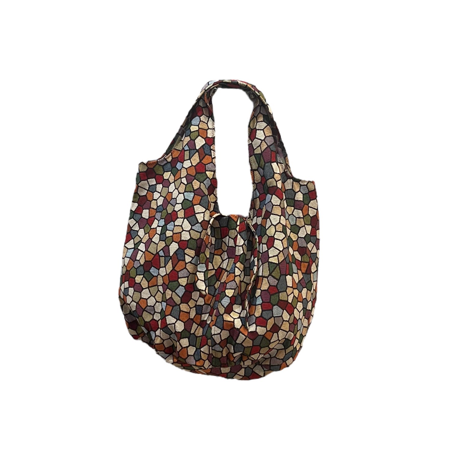 Lara Moti Women's Jacquard Gobelin Mosaic Bag