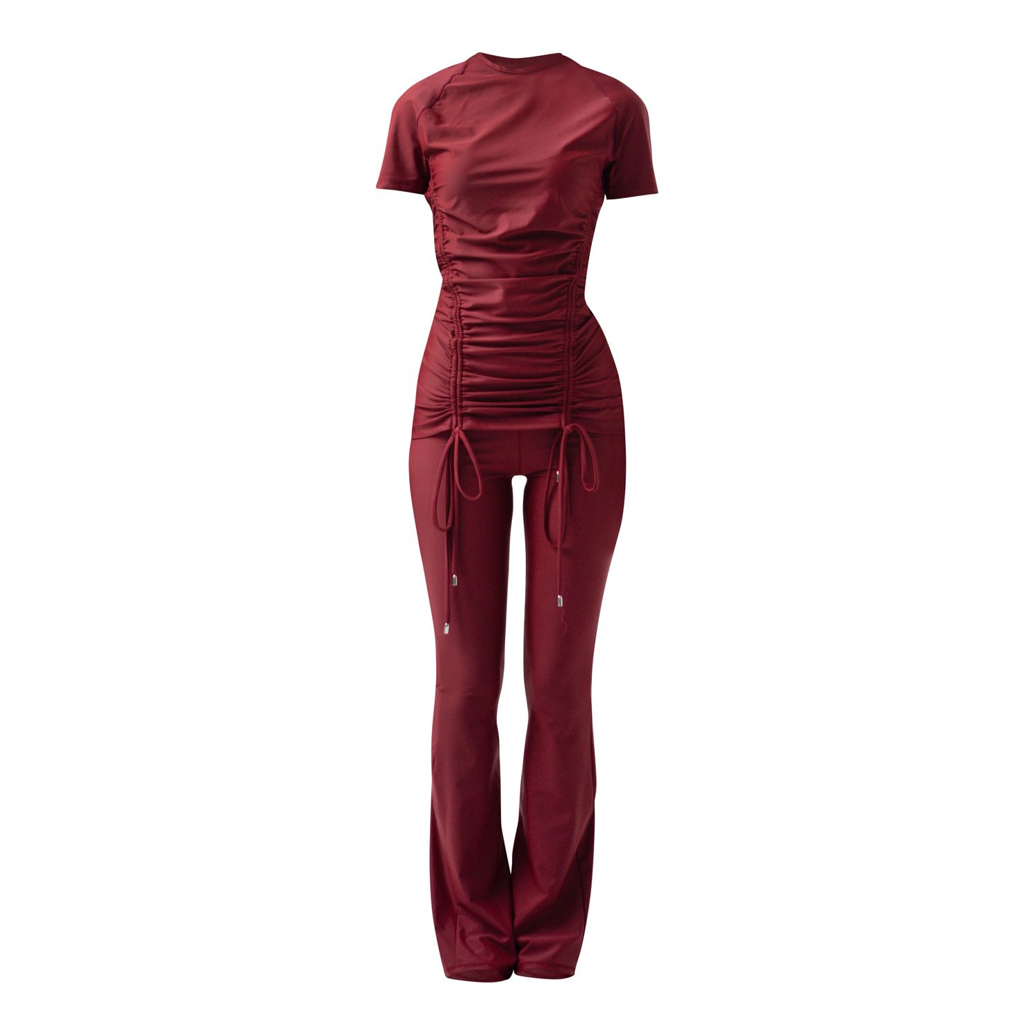 Enxhaline Women's Black / Green / Red Cyro Set In Burgundy Color