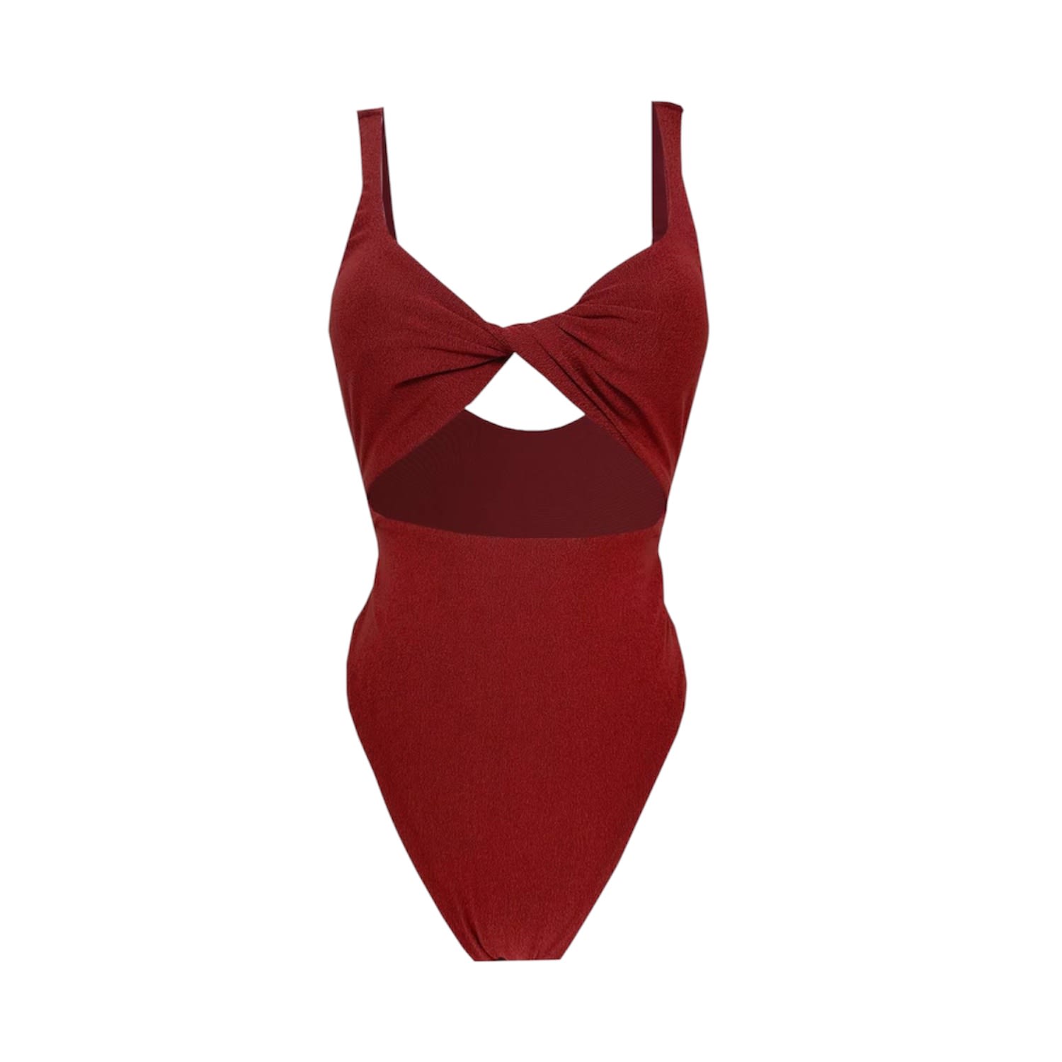 Adicora Women's Red Dune One Piece Bathing Suit In Red