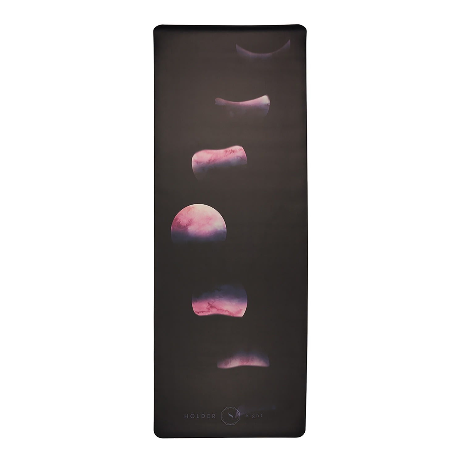 Women’s Black Yoga Mat -Ultimate Grip- Moons One Size Holdereight Yoga