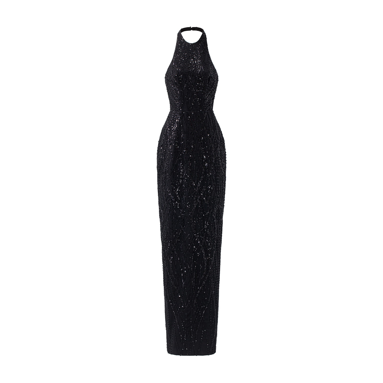 Women’s Evie Crystal Lace Bodycon Dress - Black Extra Small 21Six