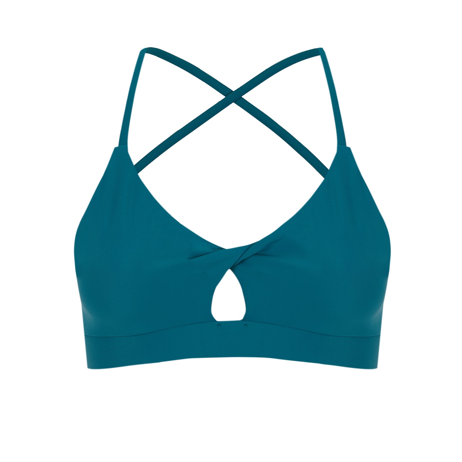 Women’s Green / Blue Aquamarine Teal Mercury Sports Bra Extra Small Rubisnacks Barcelona