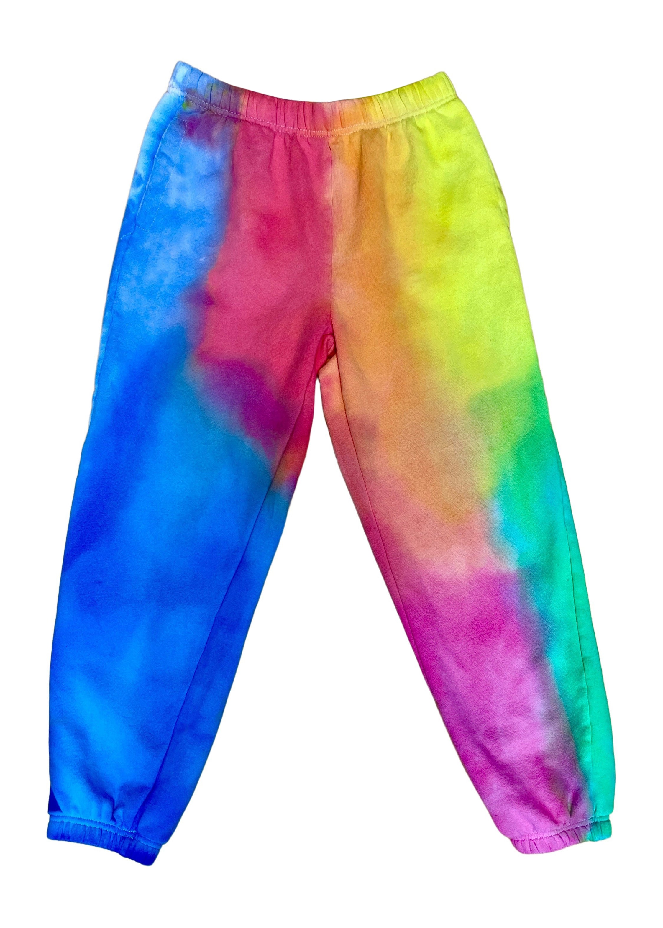 Women’s Watercolor Dye Sweatpants Large Roy G.