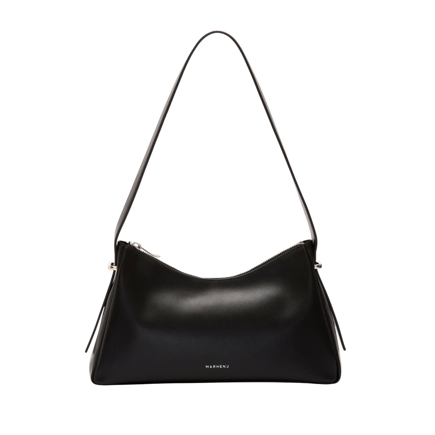 Women's Solene Vegan Leather Shoulder Bag - Black | Marhen.j