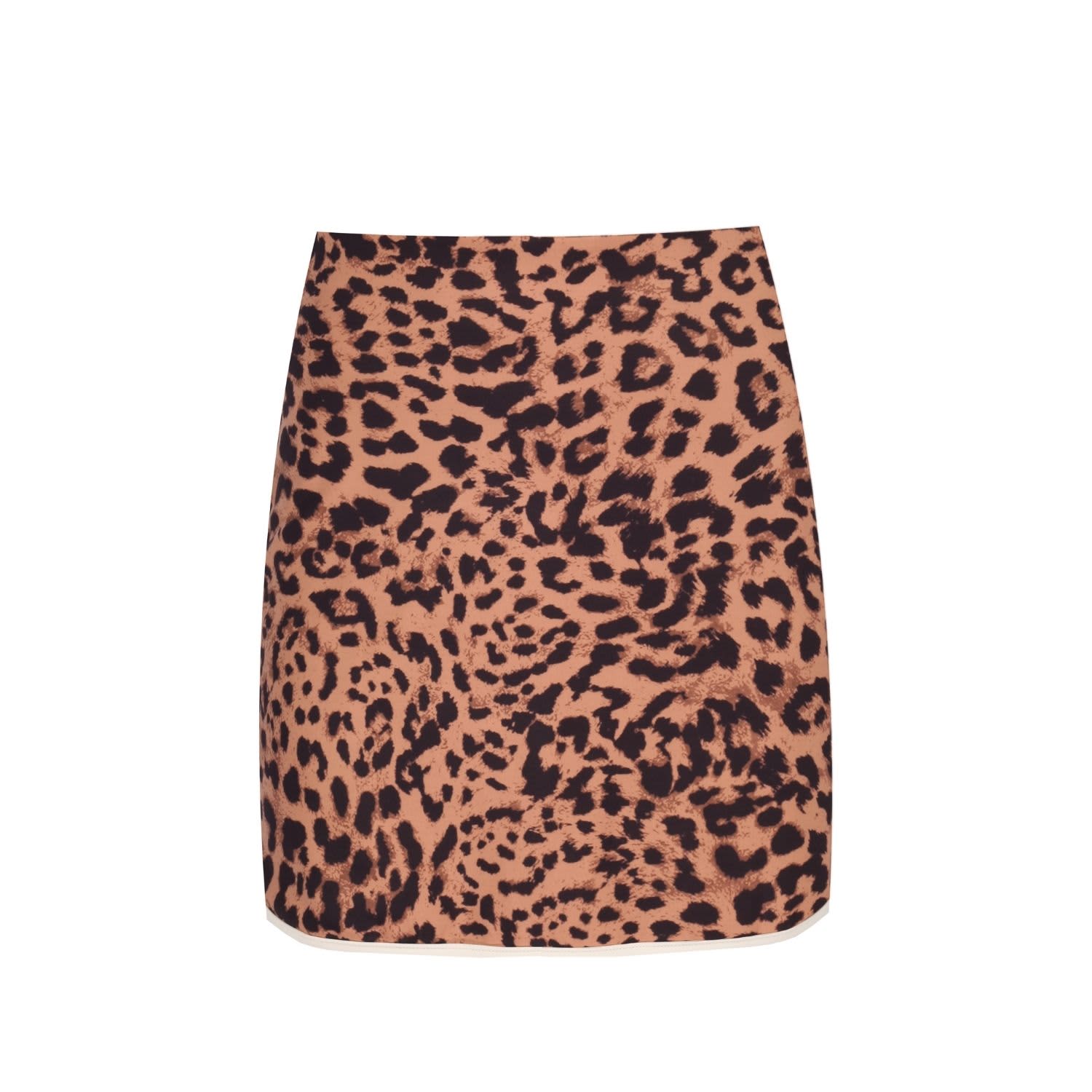 Spin Tennis Skirt - Leopard | Yorstruly | Wolf & Badger