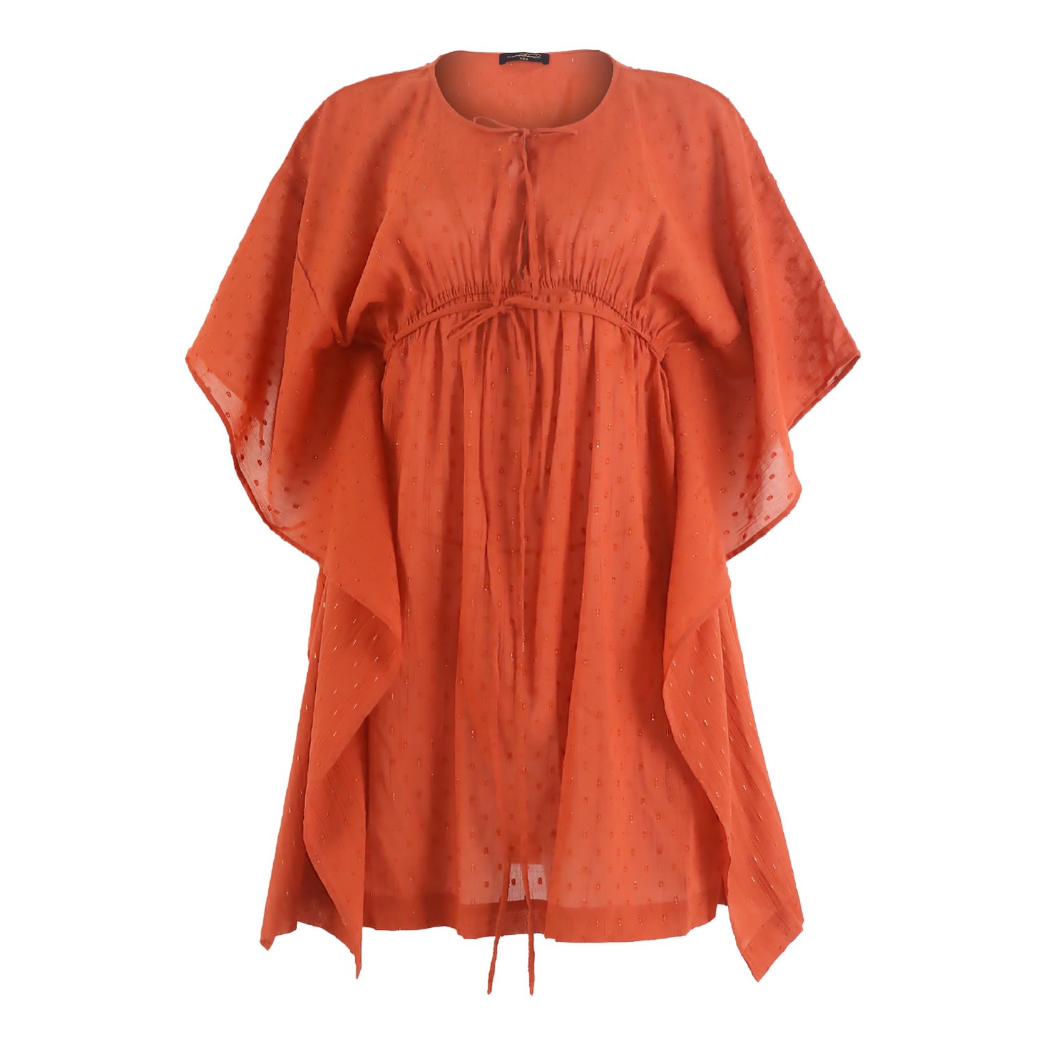 Morrato Bali Women's Yellow / Orange Insha Kaftan Burnt Ochre In Yellow/orange